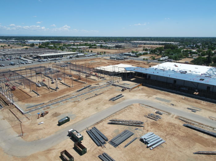 Food Distribution Facility Construction May 2021
